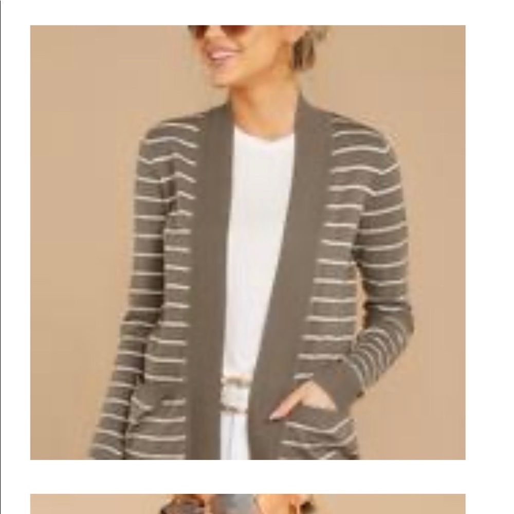 Olive cardigan